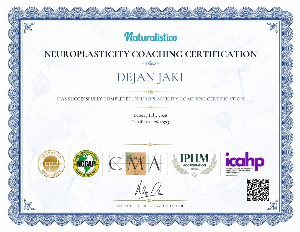 Neuroplasticity Coaching Certification